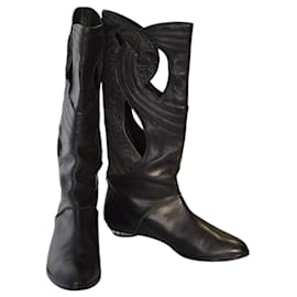 Autre Marque-Boots-Black