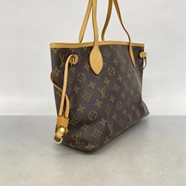 Louis Vuitton-Louis Vuitton Monogram Neverfull PM Tote Bag-Brown