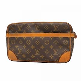 Louis Vuitton-Louis Vuitton Monogram Compiegne 28 Clutch Bag-Brown