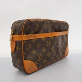 Louis Vuitton-Louis Vuitton Monogram Compiegne 28 Clutch Bag-Brown