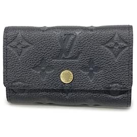 Louis Vuitton-Louis Vuitton Monogram Empreinte Key Case-Black