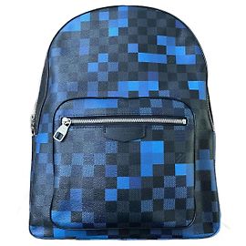 Louis Vuitton Josh Backpack Limited Edition ( Pixel ) blue Blue