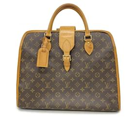 Louis Vuitton-Louis Vuitton Monogram Rivoli Handbag-Brown