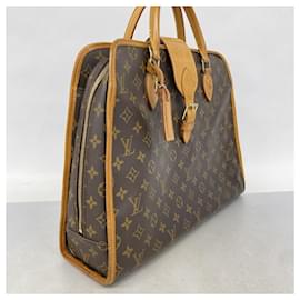 Louis Vuitton-Louis Vuitton Monogram Rivoli Handbag-Brown