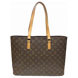 Louis Vuitton-Louis Vuitton Monogram Luco Tote Bag-Brown,Monogram