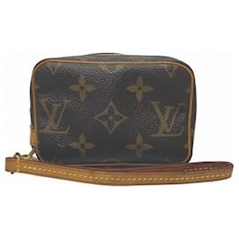 Louis Vuitton-Louis Vuitton Monogram Truth Wapiti Accessory Pouch-Brown,Monogram