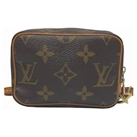 Louis Vuitton-Louis Vuitton Monogram Truth Wapiti Accessory Pouch-Brown,Monogram