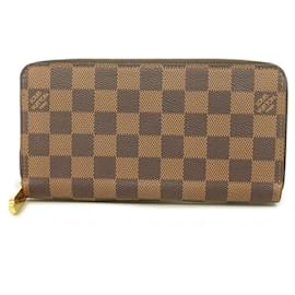 Louis Vuitton-Louis Vuitton Long Wallet Damier Zippy N41661 Ebene-Damier ebene