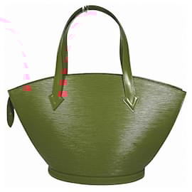 Louis Vuitton-Louis Vuitton Epi Saint Jacques Handbag-Red
