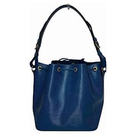 Louis Vuitton-Louis Vuitton Epi Petit Noe Shoulder Bag-Blue,Other