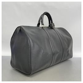 Louis Vuitton-Louis Vuitton Epi Keepall 50 Boston Bag-Black