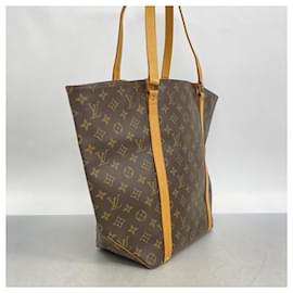 Louis Vuitton-Louis Vuitton Monogram Tote Bag-Brown
