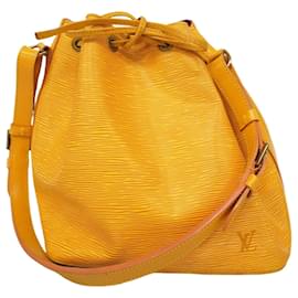 Louis Vuitton-Louis Vuitton Epi Petit Noe Shoulder Bag-Yellow