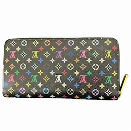 Louis Vuitton-Louis Vuitton Monogram Multicolor Zippy Wallet-Black,Multiple colors,Monogram