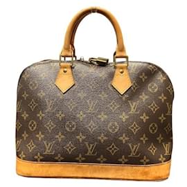 Louis Vuitton-Louis Vuitton Monogram Alma Handbag-Brown,Other,Monogram