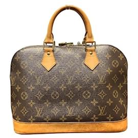 Louis Vuitton-Louis Vuitton Monogram Alma Handbag-Brown,Other,Monogram
