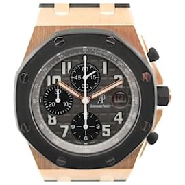 Audemars Piguet-AUDEMARS PIGUET ROYAL OAK OFFSHORE 25940OK 18K GOLD WARRANTY WATCH-Golden