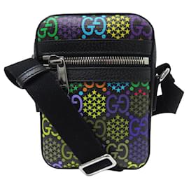 Gucci-NEW GUCCI BAG 598103 GG PSYCHEDELIC SHOULDER BAG MULTICOLOR LEATHER-Multiple colors