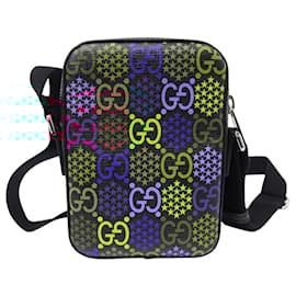 Gucci-NEW GUCCI BAG 598103 GG PSYCHEDELIC SHOULDER BAG MULTICOLOR LEATHER-Multiple colors