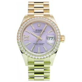 Rolex-Rolex Lady DateJust 28mm-Purple