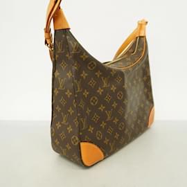 Louis Vuitton-Louis Vuitton Monogram Boulogne 35 Shoulder Bag-Brown