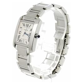 Cartier-Cartier Tank Francaise LM W51002Q3 Men's Watch-Other