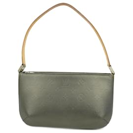 Louis Vuitton-Louis Vuitton Monogram Matte Fowler Shoulder Bag-Black