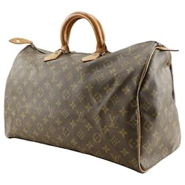 Louis Vuitton-Louis Vuitton Speedy 40 Boston Bag-Brown,Monogram