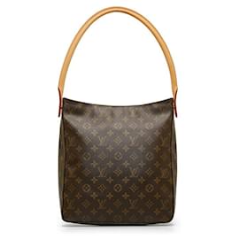 Louis Vuitton-Louis Vuitton Looping GM-Brown