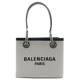 Balenciaga-Balenciaga Small Tote Bag-Grey