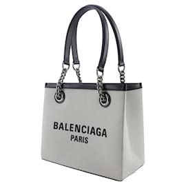 Balenciaga-Balenciaga Small Tote Bag-Grey