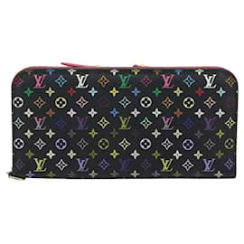 Louis Vuitton-Louis Vuitton Monogram Multicolore Long Wallet-Black,Pink,Red,Multiple colors