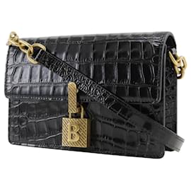 Balenciaga-Balenciaga Mini Shoulder Bag Clutch-Black