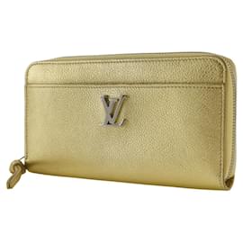 Louis Vuitton-Louis Vuitton Zippy Rock Me Long Wallet-Golden