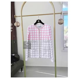 Chanel-New 2023 Monte-Carlo Runway Tweed jacket-White