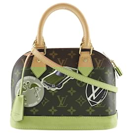 Louis Vuitton-Louis Vuitton Alma BB World Tour Handbag-Brown,Monogram