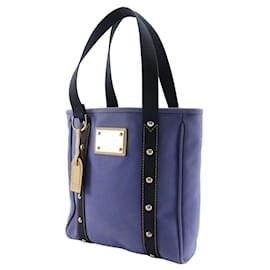 Louis Vuitton-Louis Vuitton Hippo MM Tote Bag-Blue