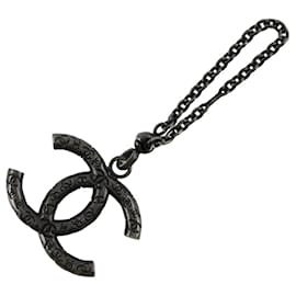Chanel-Chanel Coco Mark Handbag Charm-Black