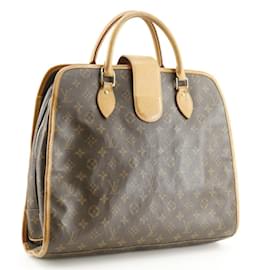 Louis Vuitton-Louis Vuitton Rivoli Handbag-Brown
