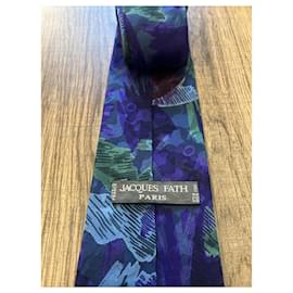 Jacques Fath-Ties-Blue