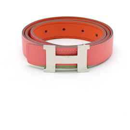 Hermès-Hermes Mini Constance H Belt-Pink,Orange
