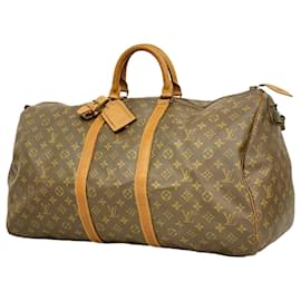 Louis Vuitton-Louis Vuitton Keepall 55-Brown