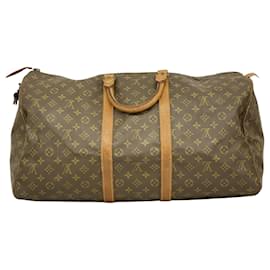 Louis Vuitton-Louis Vuitton Keepall 55-Brown