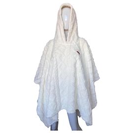 Christian Lacroix Nightwear Robe Poncho White White