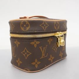 Louis Vuitton-Louis Vuitton Monogram Nice Nano Vanity Bag-Brown