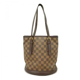 Louis Vuitton-Louis Vuitton Damier Marais Tote Bag-Damier ebene