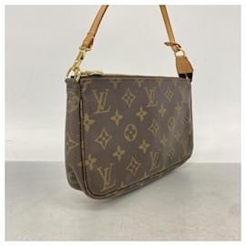 Louis Vuitton-Louis Vuitton Monogram Pochette Accessoires Pouch-Brown
