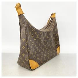 Louis Vuitton-Louis Vuitton Monogram Boulogne 35 Shoulder Bag-Brown