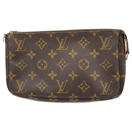 Louis Vuitton-Louis Vuitton Monogram Pochette Accessoires Pouch-Brown