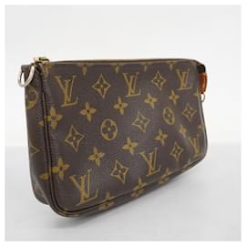 Louis Vuitton-Louis Vuitton Monogram Pochette Accessoires Pouch-Brown